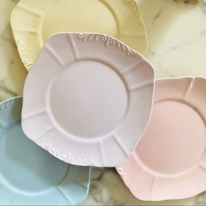 Rosanna pastel French style dessert plates